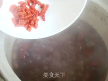 Make Black rice makes porridge step 6