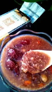 Make Black rice makes porridge step 9