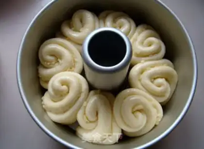 Make Coconut round bread step 8