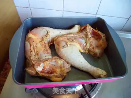 Make Black pepper chicken leg step 5