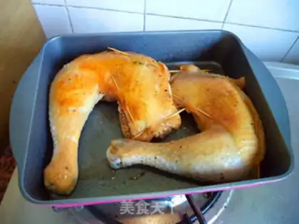Make Black pepper chicken leg step 6