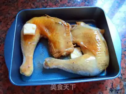 Make Black pepper chicken leg step 7