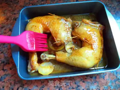 Make Black pepper chicken leg step 10