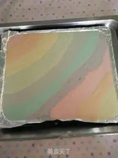 Make Rainbow Cake Roll step 13