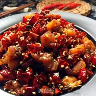 Make Spicy chicken step 17