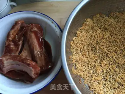 Make Spicy rice ribs step 4