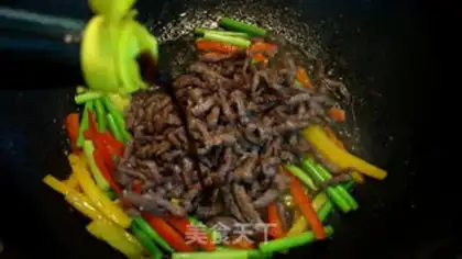 Make Dried beef silk step 9
