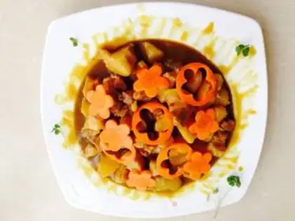 Make Curry potatoes step 8