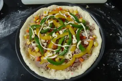Make Tuna pizza step 10