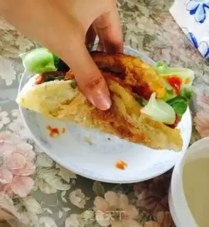 Make Hand grab cake step 5