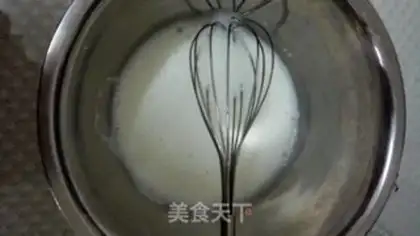 Make Red bean mango omelet step 0