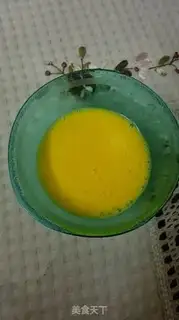 Make Red bean mango omelet step 1