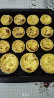 Make Red bean mango omelet step 6
