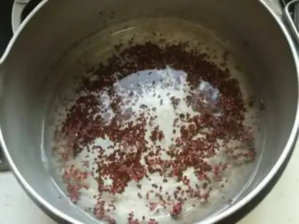 Make Quinoa Arctic cod salad step 2
