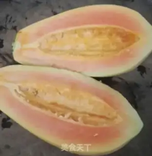Make Spicy papayas step 1