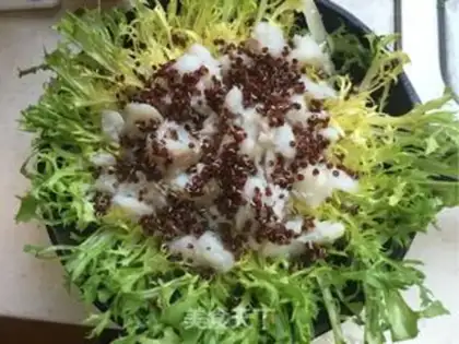 Make Quinoa Arctic cod salad step 9
