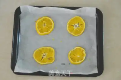 Make Orange cake roll step 2