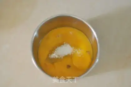 Make Orange cake roll step 3