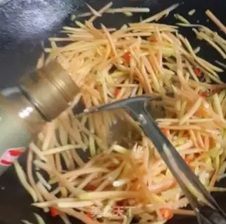 Make Spicy papayas step 6