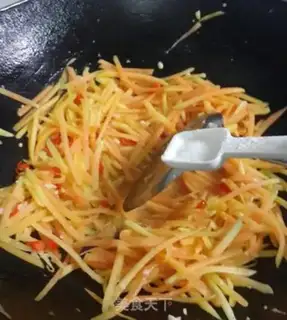 Make Spicy papayas step 7