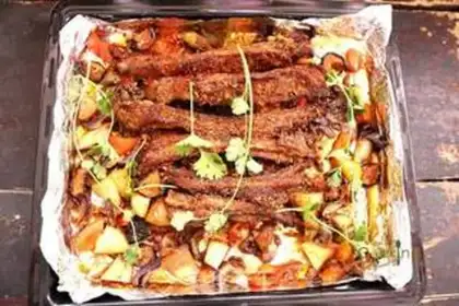 Make Roasted lamb chops step 14