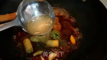 Make Chicken soup and vegetables step 12