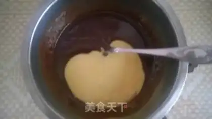 Make Almond brownie step 2