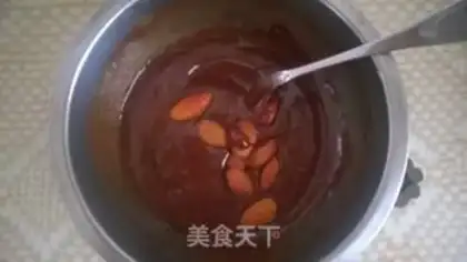 Make Almond brownie step 3