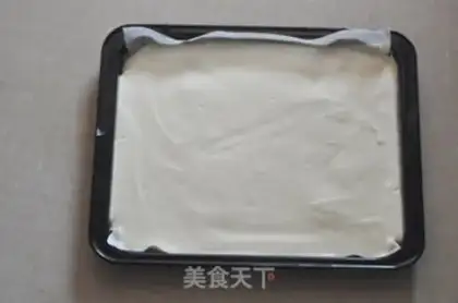 Make Orange cake roll step 12
