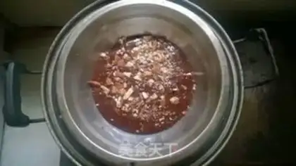 Make Almond brownie step 4