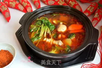 Make Chicken soup and vegetables step 15