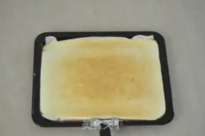 Make Orange cake roll step 14