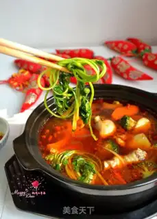 Make Chicken soup and vegetables step 17