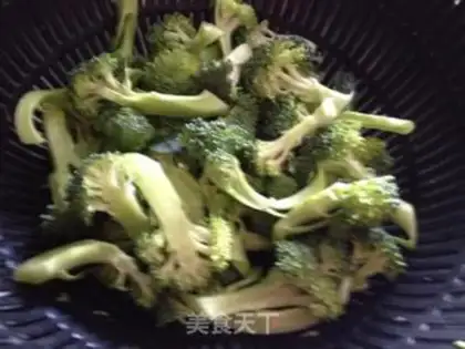 Make Green broccoli step 0