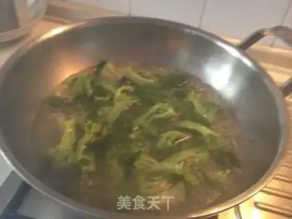 Make Green broccoli step 3