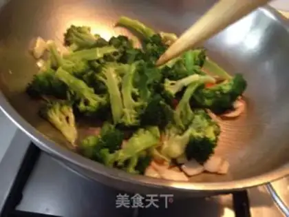 Make Green broccoli step 7