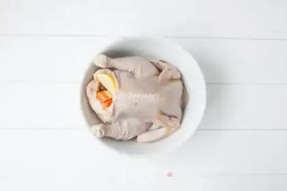 Make A fragrance of roasted chicken step 4