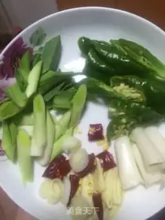 Make Garlic peppers back to the pot step 1