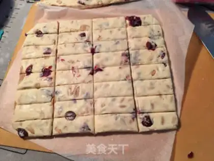 Make Peanut cranberry raspberry step 7