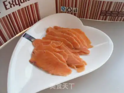 Make Spicy salmon step 3