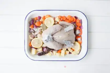 Make A fragrance of roasted chicken step 7