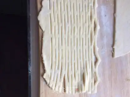 Make Vegetable salt pie step 12