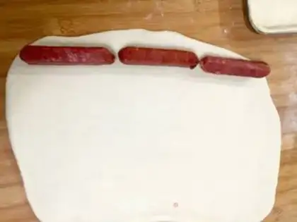 Make A full sausage cheese pizza step 16