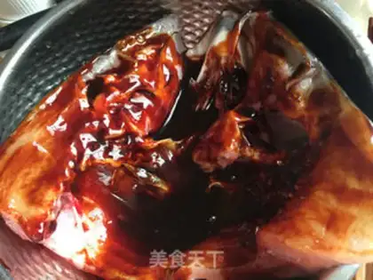 Make Dried fish head step 3