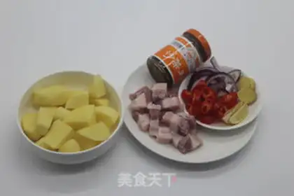Make Five flowers and potatoes step 0
