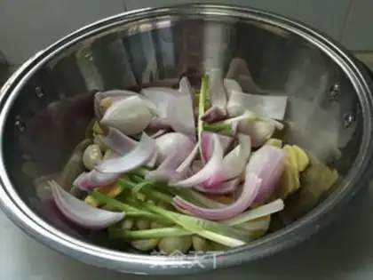 Make Dried fish head step 6