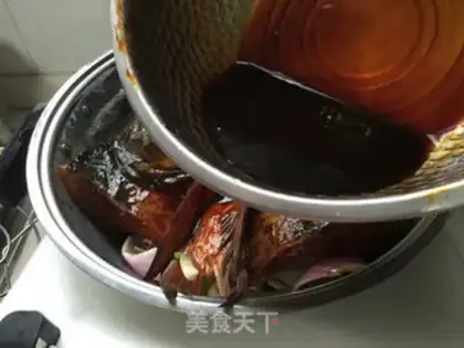 Make Dried fish head step 8