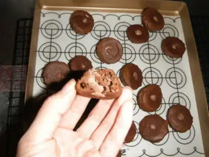 Make Chocolate puffs step 11