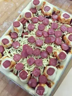 Make A full sausage cheese pizza step 24