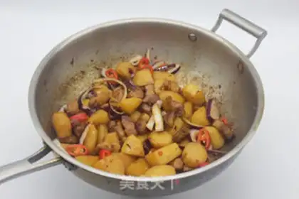 Make Five flowers and potatoes step 6